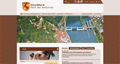 Desktop Screenshot of hirschhorn.de